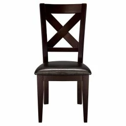 Flash Sale 💯 Lexicon Crown Point Wood Dining Room Side Chairs In Espresso (Set Of 2) 💯 -Cheap Office Chairs Store 2026872 2 L