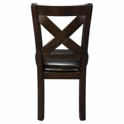 Flash Sale 💯 Lexicon Crown Point Wood Dining Room Side Chairs In Espresso (Set Of 2) 💯 -Cheap Office Chairs Store 2026872 5 L