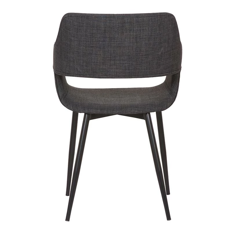 Flash Sale โ Allora Open Back Dining Accent Chair In Charcoal Gray ๐ 7 Flash Sale โ Allora Open Back Dining Accent Chair In Charcoal Gray ๐ - Image 5