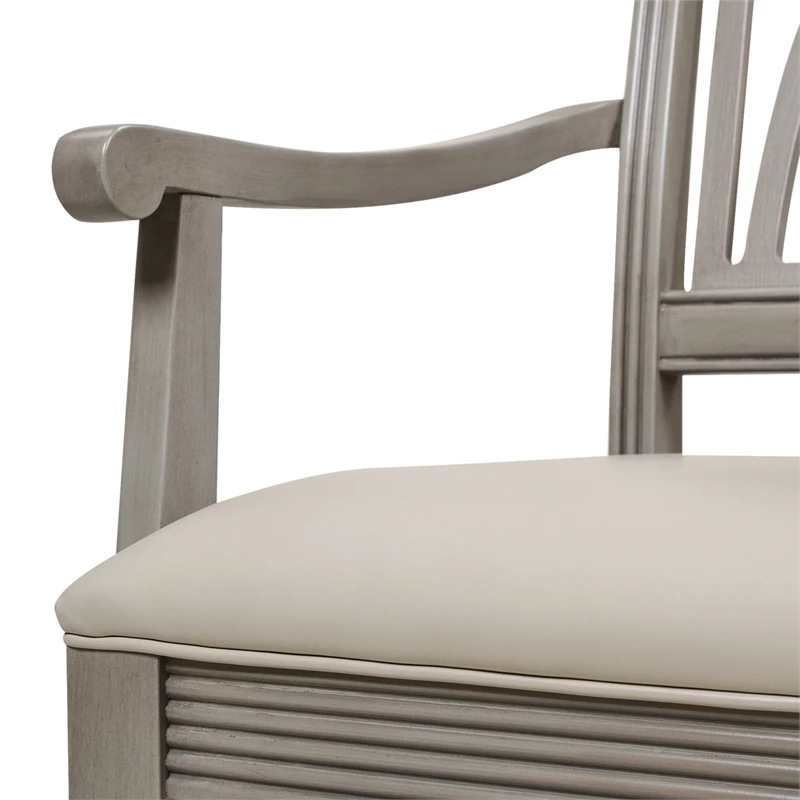 Cheapest ✔️ Jennifer Taylor Home Dauphin X-Back Upholstered Dining Arm Chair Cream White & Cashmere Gray ⭐ 15 Cheapest ✔️ Jennifer Taylor Home Dauphin X-Back Upholstered Dining Arm Chair Cream White & Cashmere Gray ⭐ - Image 13