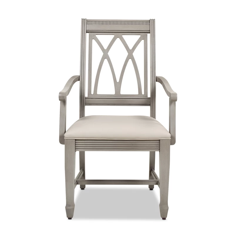 Cheapest ✔️ Jennifer Taylor Home Dauphin X-Back Upholstered Dining Arm Chair Cream White & Cashmere Gray ⭐ 18 Cheapest ✔️ Jennifer Taylor Home Dauphin X-Back Upholstered Dining Arm Chair Cream White & Cashmere Gray ⭐ - Image 16