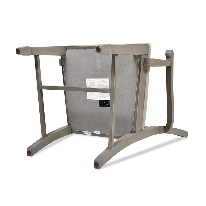 Cheapest ✔️ Jennifer Taylor Home Dauphin X-Back Upholstered Dining Arm Chair Cream White & Cashmere Gray ⭐ 11 Cheapest ✔️ Jennifer Taylor Home Dauphin X-Back Upholstered Dining Arm Chair Cream White & Cashmere Gray ⭐ - Image 9