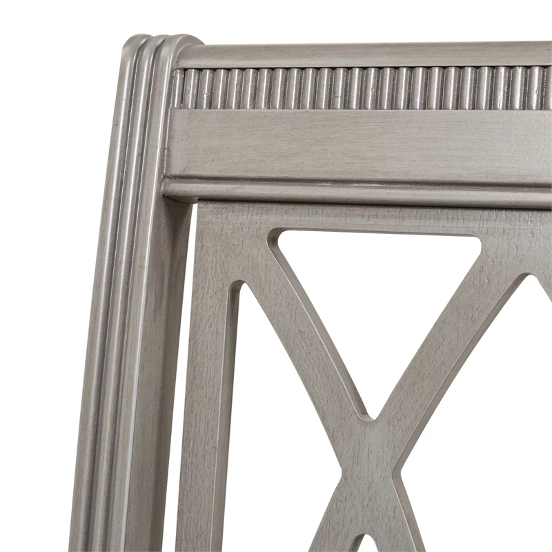 Cheapest ✔️ Jennifer Taylor Home Dauphin X-Back Upholstered Dining Arm Chair Cream White & Cashmere Gray ⭐ 13 Cheapest ✔️ Jennifer Taylor Home Dauphin X-Back Upholstered Dining Arm Chair Cream White & Cashmere Gray ⭐ - Image 11