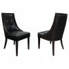 Discount โ๏ธ Best Master Furniture Best Master Raphael Faux Leather Dining Side Chair In Black/Espresso (Set Of 2) ๐ 1 Discount โ๏ธ Best Master Furniture Best Master Raphael Faux Leather Dining Side Chair In Black/Espresso (Set Of 2) ๐ -Cheap Office Chairs Store 2116277 L