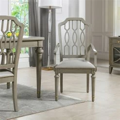 New ๐งจ Jennifer Taylor Home Upholstered Dining Arm Chair Soft Gray & Cashmere Gray ๐คฉ 18 New ๐งจ Jennifer Taylor Home Upholstered Dining Arm Chair Soft Gray & Cashmere Gray ๐คฉ -Cheap Office Chairs Store 2118253 2 L