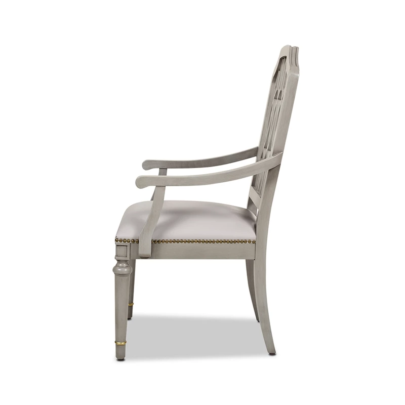 New ๐งจ Jennifer Taylor Home Upholstered Dining Arm Chair Soft Gray & Cashmere Gray ๐คฉ 7 New ๐งจ Jennifer Taylor Home Upholstered Dining Arm Chair Soft Gray & Cashmere Gray ๐คฉ - Image 5