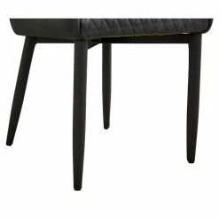 Discount 🌟 Creative Images International Tufted Side Dining Chair In Dark Gray (Set Of 2) ✨ -Cheap Office Chairs Store 2119064 7 L