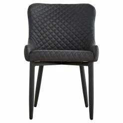 Discount 🌟 Creative Images International Tufted Side Dining Chair In Dark Gray (Set Of 2) ✨ -Cheap Office Chairs Store 2119064 9 L