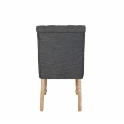 Top 10 ✔️ Noble House Fieldmaple Tufted Fabric Dining Chair In Charcoal (Set Of 2) 💯 -Cheap Office Chairs Store 2119843 8 L