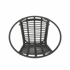 Best reviews of ❤️ Noble House Highland Outdoor Wicker Dining Chair In Gray And Black (Set Of 2) ⭐ -Cheap Office Chairs Store 2119957 7 L