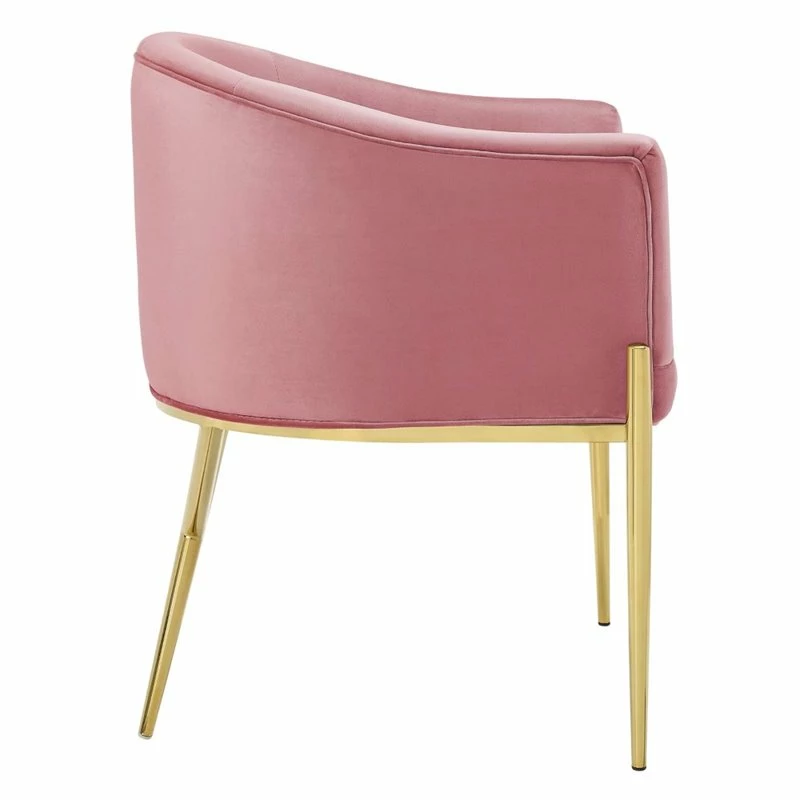 Discount 💯 Modway Savour Performance Velvet Tufted Accent Dining Arm Chair In Dusty Rose 🤩 6 Discount 💯 Modway Savour Performance Velvet Tufted Accent Dining Arm Chair In Dusty Rose 🤩 - Image 4