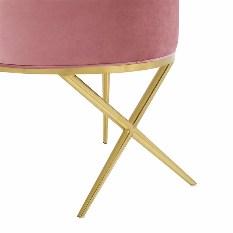 Discount 💯 Modway Savour Performance Velvet Tufted Accent Dining Arm Chair In Dusty Rose 🤩 9 Discount 💯 Modway Savour Performance Velvet Tufted Accent Dining Arm Chair In Dusty Rose 🤩 - Image 7