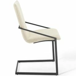 Best reviews of 😀 Modway Pitch Fabric Upholstered Dining Arm Chair In Black And Beige (Set Of 2) 🤩 -Cheap Office Chairs Store 2127470 4 L