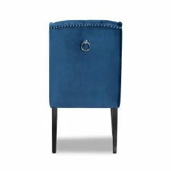 Best reviews of 😉 Baxton Studio Blue Upholstered And Brown Finished Wood Wingback Dining Chair ⭐ 16 Best reviews of 😉 Baxton Studio Blue Upholstered And Brown Finished Wood Wingback Dining Chair ⭐ -Cheap Office Chairs Store 2128040 3 L