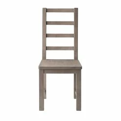 Buy 😍 Steve Silver Company Steve Silver Auckland Weathered Gray Side Chair 😀 -Cheap Office Chairs Store 2131347 2 L