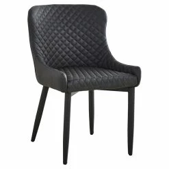 Deals ⌛ Pemberly Row Tufted Side Dining Chair In Dark Gray (Set Of 2) 😍 -Cheap Office Chairs Store 2132489 5 L