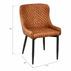 Budget ❤️ Pemberly Row Faux Leather Tufted Dining Chair In Tan (Set Of 2) 🎁 13 Budget ❤️ Pemberly Row Faux Leather Tufted Dining Chair In Tan (Set Of 2) 🎁 -Cheap Office Chairs Store 2132512 7 L