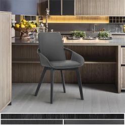 Buy 🎉 Armen Living Greisen Modern Wood Dining Room Chair 🌟 9 Buy 🎉 Armen Living Greisen Modern Wood Dining Room Chair 🌟 -Cheap Office Chairs Store 2140288 5 L