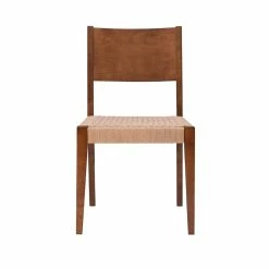 Discount ⌛ Linon Patty Set Of Two Wood 18" Dining Chairs In Brown 👍 -Cheap Office Chairs Store 2141857 13 L