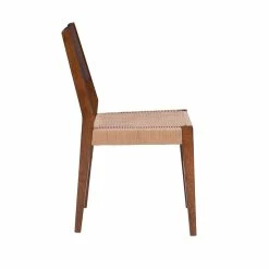Discount ⌛ Linon Patty Set Of Two Wood 18" Dining Chairs In Brown 👍 -Cheap Office Chairs Store 2141857 14 L
