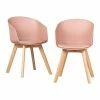 Cheapest 😍 Flam Dining Chairs - Set Of 2-Pink-South Shore ❤️ -Cheap Office Chairs Store 2147892 L