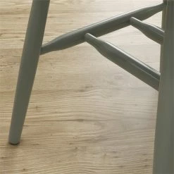 Buy 😍 Sauder New Grange Solid Wood Spindle Back Dining Chair - Pewter Green (Set Of 2) 👏 -Cheap Office Chairs Store 2148146 6 L