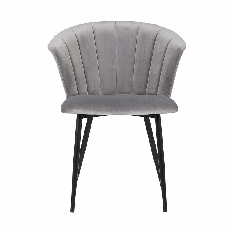 Brand new ๐ฏ Hawthorne Collections Velvet Dining Arm Chair In Gray And Black ๐ 3 Brand new ๐ฏ Hawthorne Collections Velvet Dining Arm Chair In Gray And Black ๐