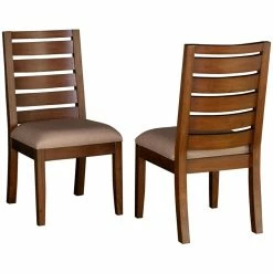 Cheap 😍 A-America Anacortes Ladderback Dining Side Chair In Salvage Mahogany (Set Of 2) 🤩