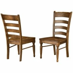Brand new 🎉 A-America Bennett Ladderback Dining Side Chair In Smoky Quartz (Set Of 2) ✔️