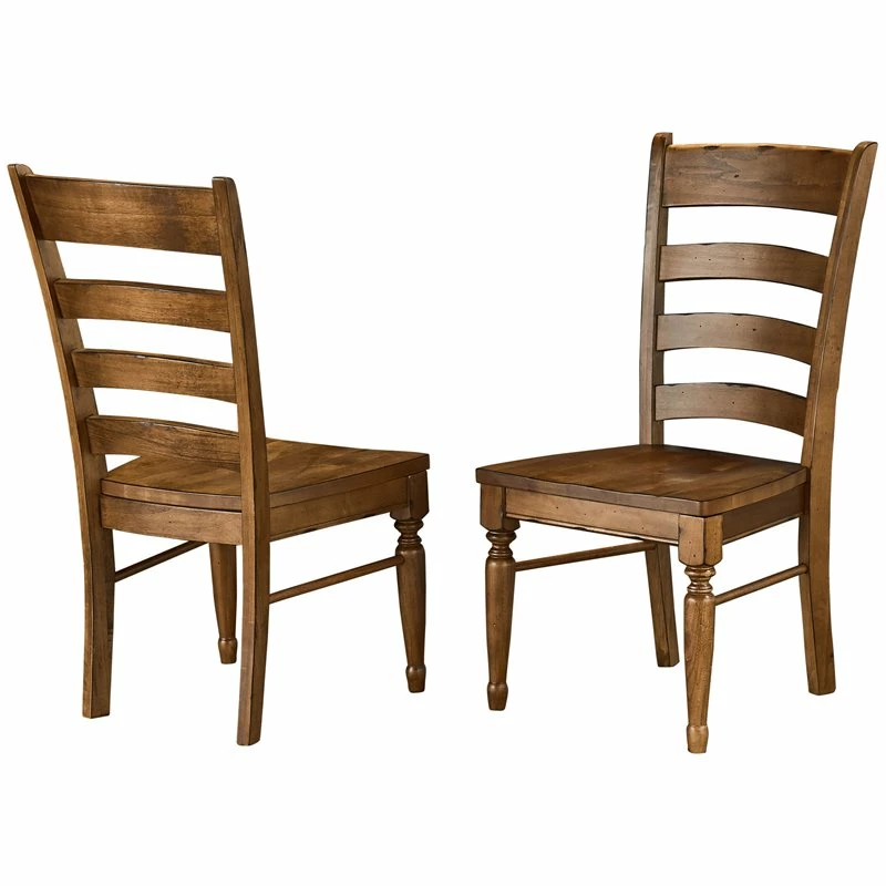 Brand new ๐ A-America Bennett Ladderback Dining Side Chair In Smoky Quartz (Set Of 2) โ๏ธ 3 Brand new ๐ A-America Bennett Ladderback Dining Side Chair In Smoky Quartz (Set Of 2) โ๏ธ