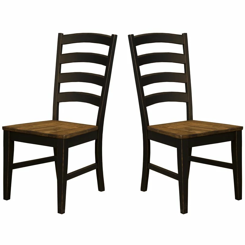 Cheapest โญ A-America Stone Creek Ladderback Dining Side Chair In Black (Set Of 2) ๐ 3 Cheapest โญ A-America Stone Creek Ladderback Dining Side Chair In Black (Set Of 2) ๐