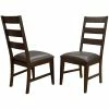 New 🤩 A-America Carter Ladderback Dining Side Chair In Tobacco (Set Of 2) ✨