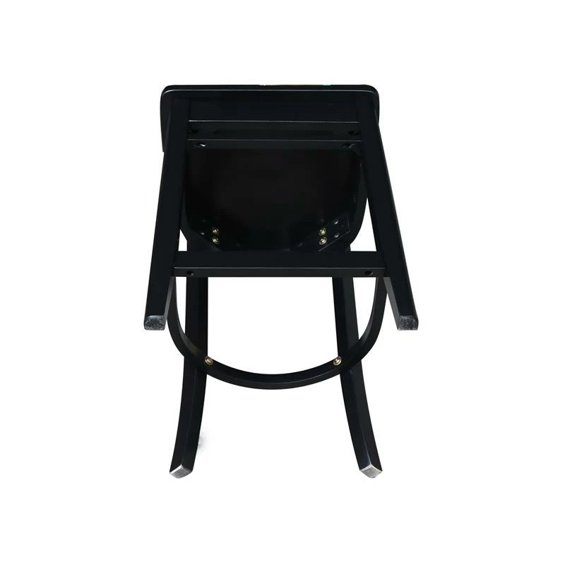 Deals ๐ International Concepts Solid Wood Emily Counter Height Stool In Black ๐ 11 Deals ๐ International Concepts Solid Wood Emily Counter Height Stool In Black ๐ - Image 9