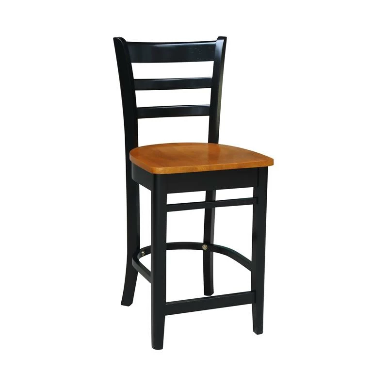 Best reviews of 😍 International Concepts Solid Wood Emily Counter Height Stool In Black/Cherry 👏 4 Best reviews of 😍 International Concepts Solid Wood Emily Counter Height Stool In Black/Cherry 👏 - Image 2