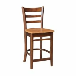 Discount ๐ International Concepts Solid Wood Emily Counter Height Stool In Cinnamon/Espresso ๐ 13 Discount ๐ International Concepts Solid Wood Emily Counter Height Stool In Cinnamon/Espresso ๐ -Cheap Office Chairs Store 2157764 1 L