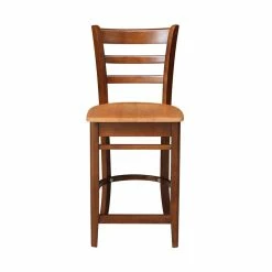 Discount ๐ International Concepts Solid Wood Emily Counter Height Stool In Cinnamon/Espresso ๐ 14 Discount ๐ International Concepts Solid Wood Emily Counter Height Stool In Cinnamon/Espresso ๐ -Cheap Office Chairs Store 2157764 2 L