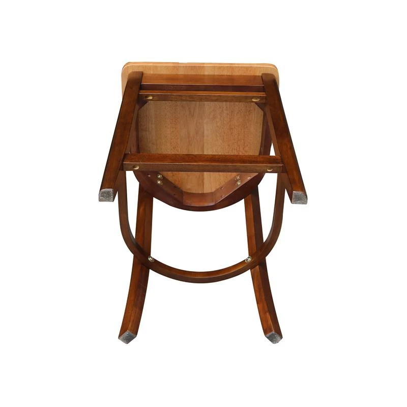 Discount ๐ International Concepts Solid Wood Emily Counter Height Stool In Cinnamon/Espresso ๐ 11 Discount ๐ International Concepts Solid Wood Emily Counter Height Stool In Cinnamon/Espresso ๐ - Image 9
