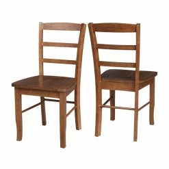 Top 10 โ๏ธ International Concepts Set Of 2 Solid Wood Madrid Ladderback Chairs In Distressed Oak ๐ 16 Top 10 โ๏ธ International Concepts Set Of 2 Solid Wood Madrid Ladderback Chairs In Distressed Oak ๐ -Cheap Office Chairs Store 2157839 3 L