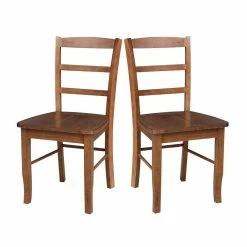 Top 10 โ๏ธ International Concepts Set Of 2 Solid Wood Madrid Ladderback Chairs In Distressed Oak ๐ 17 Top 10 โ๏ธ International Concepts Set Of 2 Solid Wood Madrid Ladderback Chairs In Distressed Oak ๐ -Cheap Office Chairs Store 2157839 4 L