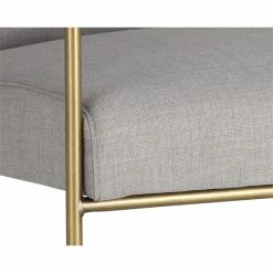 Top 10 😀 Sunpan Balford 19.5" Mid-Century Fabric Dining Armchair In Gray 💯 -Cheap Office Chairs Store 2160723 5 L