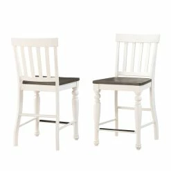 Top 10 ๐ Steve Silver Company Steve Silver Joanna Two-tone Ivory And Dark Oak Counter Chair ๐