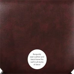 Outlet ๐ Linon Lassiter Metal Side Chair Set Of Two In Black And Burgundy ๐ 25 Outlet ๐ Linon Lassiter Metal Side Chair Set Of Two In Black And Burgundy ๐ -Cheap Office Chairs Store 2171384 12 L