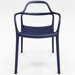 Budget 👍 KFI Furniture Olio Designs Dali Plastic Indoor-Outdoor Dining Arm Chair In Baltic 🔔