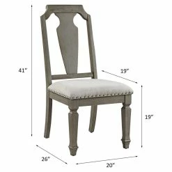 Best deal 🛒 ACME Furniture ACME Zumala Fabric Upholstery Side Chair In Beige And Weathered Oak (Set Of 2) 😀 15 Best deal 🛒 ACME Furniture ACME Zumala Fabric Upholstery Side Chair In Beige And Weathered Oak (Set Of 2) 😀 -Cheap Office Chairs Store 2175805 7 L