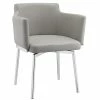 Budget 🥰 Casabianca Furniture Modern Suzzie Faux Dining Chair In Gray ⭐ 2 Budget 🥰 Casabianca Furniture Modern Suzzie Faux Dining Chair In Gray ⭐ -Cheap Office Chairs Store 2192367 3 L