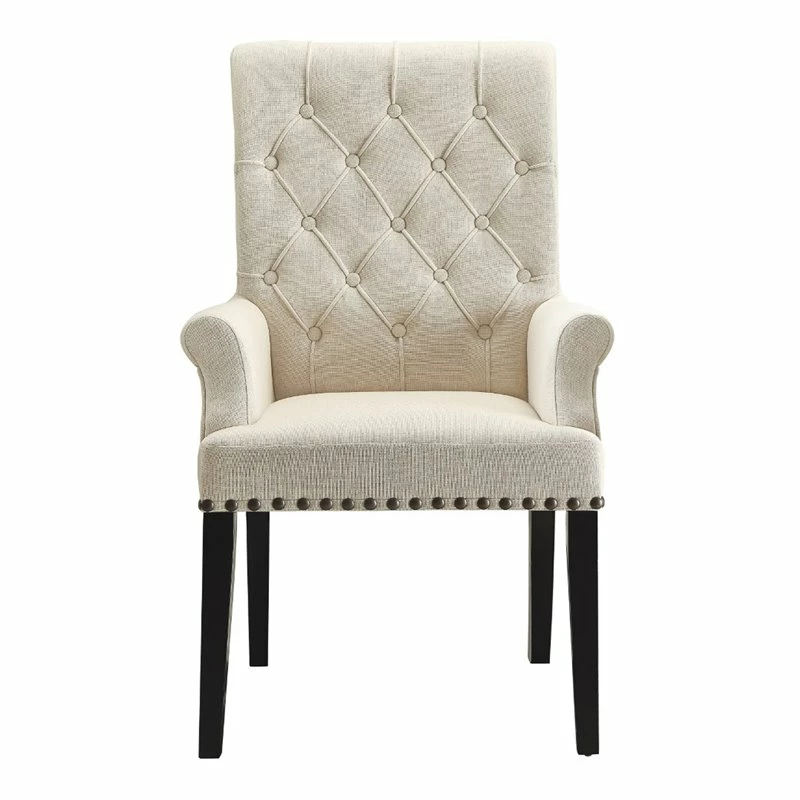 New ❤️ Benjara 26.75" Contemporary Wood Dining Chairs In Cream And Smokey Black 🛒 3 New ❤️ Benjara 26.75" Contemporary Wood Dining Chairs In Cream And Smokey Black 🛒