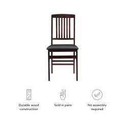 Cheap ๐ Linon Triena Set Of Two Wood Mission Back Dining Chair In Espresso Brown ๐ 42 Cheap ๐ Linon Triena Set Of Two Wood Mission Back Dining Chair In Espresso Brown ๐ -Cheap Office Chairs Store 220257 24 L