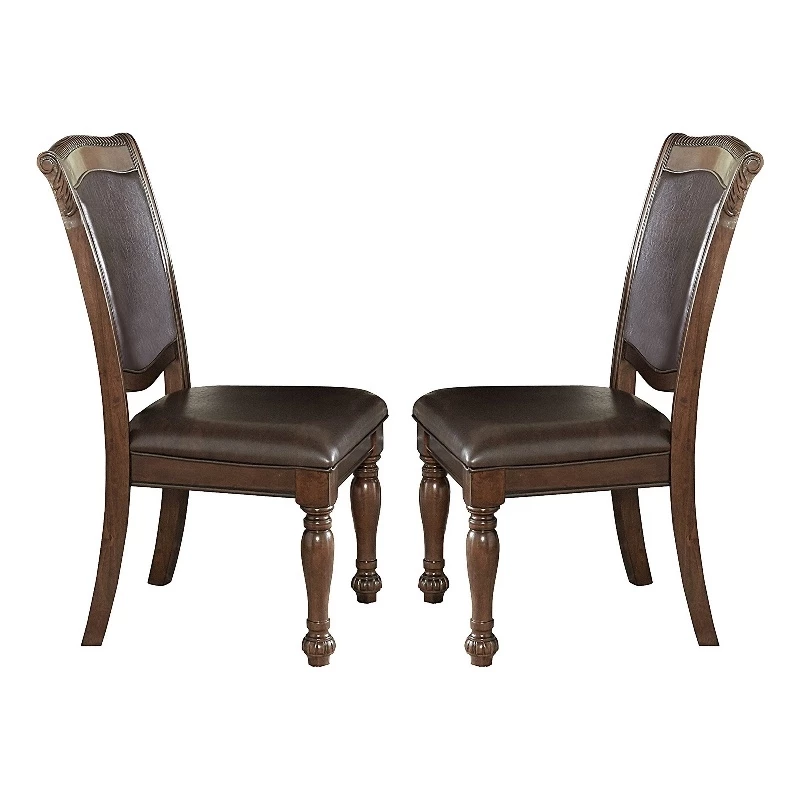 Best reviews of 😍 Benjara 25" Contemporary Wood And Leather Dining Side Chair In Brown (Set Of 2) ❤️ 3 Best reviews of 😍 Benjara 25" Contemporary Wood And Leather Dining Side Chair In Brown (Set Of 2) ❤️