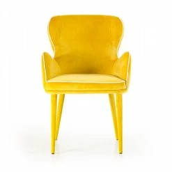 Cheapest ⭐ Benjara 33 Inch Wingback Dining Chair With High Curvy Arms- Yellow Fabric ❤️ 10 Cheapest ⭐ Benjara 33 Inch Wingback Dining Chair With High Curvy Arms- Yellow Fabric ❤️ -Cheap Office Chairs Store 2207258 1 L