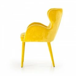 Cheapest ⭐ Benjara 33 Inch Wingback Dining Chair With High Curvy Arms- Yellow Fabric ❤️ 11 Cheapest ⭐ Benjara 33 Inch Wingback Dining Chair With High Curvy Arms- Yellow Fabric ❤️ -Cheap Office Chairs Store 2207258 2 L